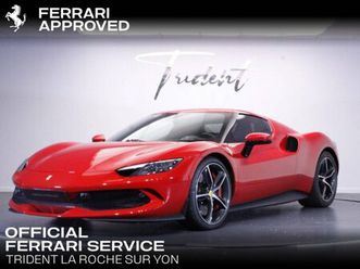 ferrari 296 gtb 3.0 turbo v6 hybride 830 ch