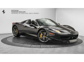 2014 ferrari 458 spider