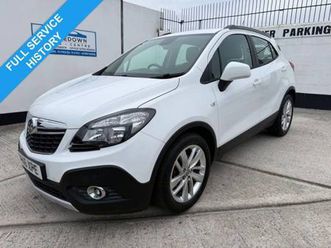 2016 16 vauxhall mokka 1.6i exclusiv suv 5dr petrol manual 2wd euro 6 (s/s) (115