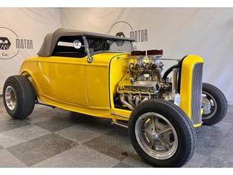1932 ford roadster – big block power, classic hot rod style
