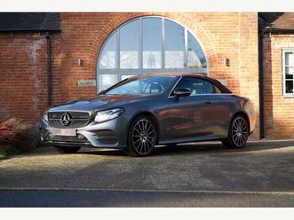 3.0 e450 v6 amg line cabriolet g-tronic+ 4matic euro 6 (start/stop) 2dr