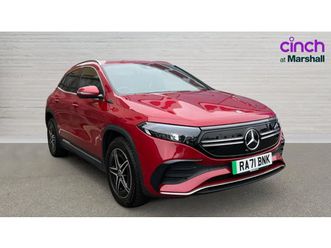 2022 mercedes-benz eqa eqa 250 140kw amg line 66.5kwh 5dr auto