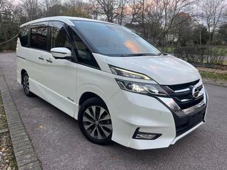 nissan serena 2.0 highway star v sport auto 8 seats petrol/electric hybrid automatic