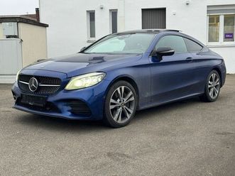 mercedes-benz c 400 coupe 4matic*amg*pano*standhzg*burmester*