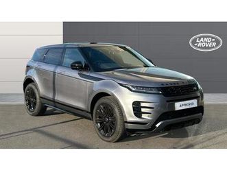 2025 land rover range rover evoque 2.0 d200 autobiography 5dr auto [revised] diesel hatchback hat...