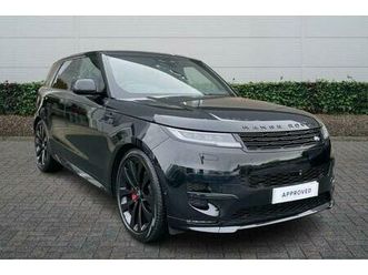 2023 land rover range rover sport 3.0 d350 first edition 5dr auto suv diesel automatic