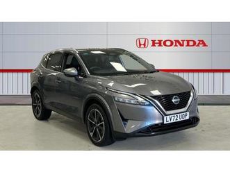2022 nissan qashqai 1.3 dig-t mh 158 tekna 5dr xtronic petrol hatchback hatchback petrol automatic