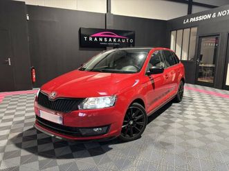 skoda rapid spaceback 1.4 tdi 90 ch cr fap greentec monte-carlo - excellent état - entretien à jour
