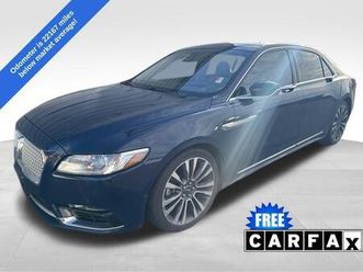 used 2018 lincoln continental reserve