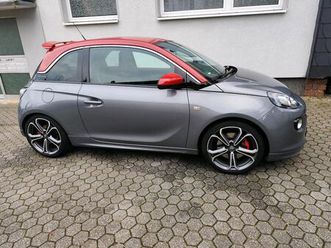 opel adam s 1.4 turbo 150ps/recaro/tempomat/soundanlage/18zoll