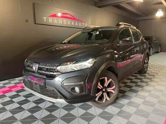 dacia sandero tce 90 stepway confort - 1er main - carplay - entretien comlplet renault