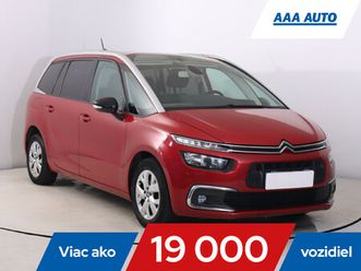citroen c4 grand spacetourer 1.5 hdi, 7 miest, sr,2.maj