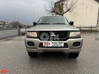 mitsubishi pajero sport 3,0 v6 automat 4x4 2001. reg 12/2026