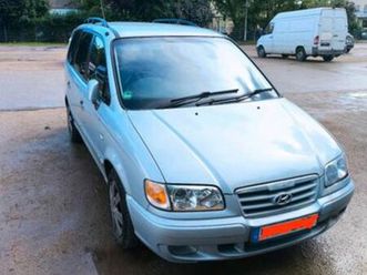 hyundai winterfahrzeug hyundai trajet 2,0 mit lpg