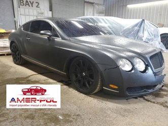 bentley continental gt 2004 r., 6,0l continental gt 6.0 benzyna 552km