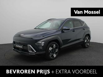 hyundai kona 1.6 gdi hev premium | stoelverwarming | lederen bekleding |