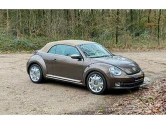 volkswagen beetle cabrio 1.4 tsi 118kw 2013 bruin — volkswagen — marktplaats