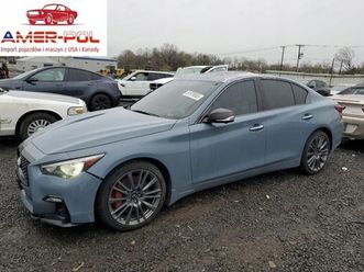 infiniti q50 red sport 400 2021 3.0l 3.0 benzyna 400km