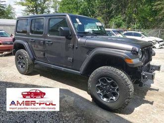 jeep wrangler 2021 r. ,2,0l unlimited rubicon 4xe 2.0 hybryda 375km