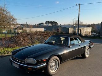 jaguar xjs v12 5.3l cabriolet 284 cv boîte auto