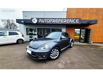 volkswagen beetle 2.0 tdi 150ch design*1er main*carplay*radars*regualteur/limiteur