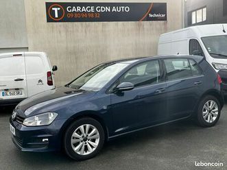 volkswagen golf vii 1.6 tdi 110ch bluemotion technology fap confortline business dsg7 3p
