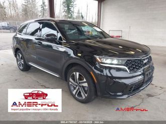 kia sorento 2022 r.,1,6l plug-in hybrid sx 4x4 1.6 hybryda 261km