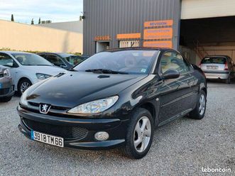 peugeot 206 cc 1.6i 110cv bva