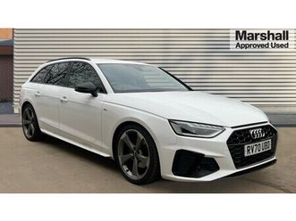 2020 - a4 35 tfsi black edition 5dr s tronic
