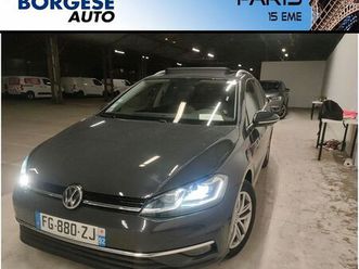 volkswagen golf vii (2) sw 1.5 tsi evo 150 bluemotion technology 7cv carat dsg7 2019 67821kms
