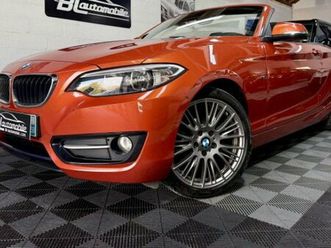 bmw série 2 cabriolet (f23) 220d 190ch sport