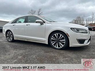 2017 lincoln mkz 3.0t awd