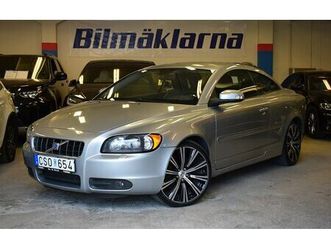 volvo c70 t5 summum cab välskött 19 skinn värm