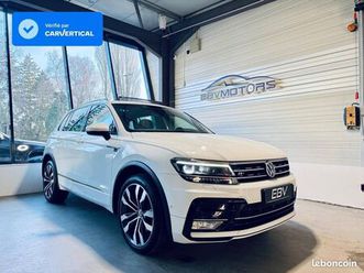 volkswagen tiguan 2.0 tdi 190 cv carat r-line 4motion origine france