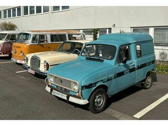 1987 r4 renault r4 f4 giraffenklapppe südfrankreich gas edf gdf