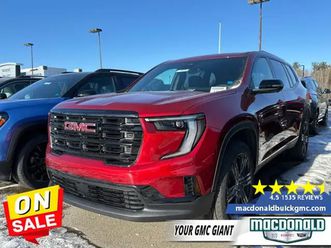 2026 gmc acadia elevation - $436 b/w