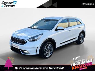kia niro - 1.6 gdi hybrid first edition | trekhaak | camera | halfleder | lmv | 1 jaar garantie