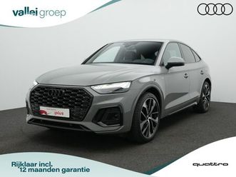 audi q5 sportback - 50 tfsi e 299 pk s-tronic s edition competition / s-line | luchtvering | fijnnappa leder |