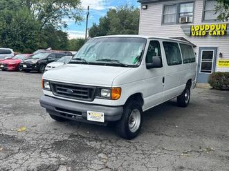 2006 ford e 350 (passenger van) 19k miles/1-owner /leather interior