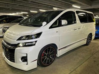 2014 jdm 3.5 ltr v6 vellfire grade 4.5 b g's (gazoo racing) many dealer options