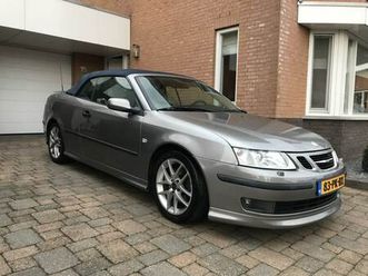 saab 9-3 cabrio - 2.0t aero automaat origineel nl geleverd