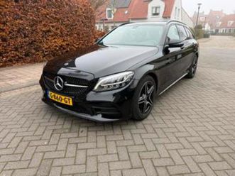 mercedes-benz c-klasse c160 129pk 9g-tronic 2019 zwart — mercedes-benz — marktplaats