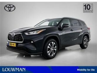 toyota highlander 2.5 awd hybrid business | lederen bekledin — toyota — marktplaats