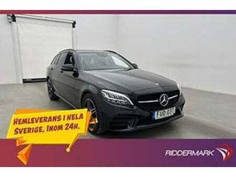 mercedes-benz c 300 t de amg night cockpit värmare kamera