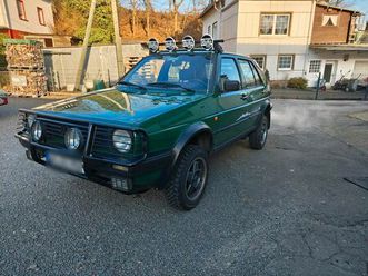 vw golf country – h-kennzeichen – rarität in guter zustand!