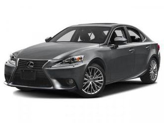used 2015 lexus is 250 crafted line