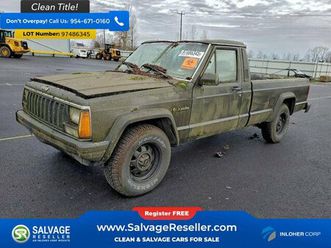 1987 jeep comanche 2wd long bed