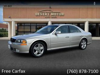 2002 lincoln ls w/convenience sedan with a great color combo!