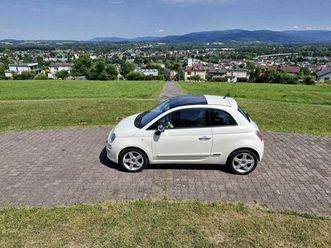 fiat 500 panorama dach piękny kolor biala perla!!! bogata wersja!!! skoczów • olx.pl