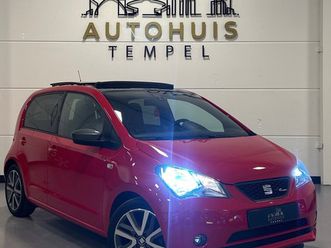 seat mii - 1.0 fr connect nap automaat fr line pdc panoramadak leder 5deurs stoelverwarming lm velgen